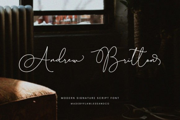 Andrew Britton: Elevate Your Designs with Elegant Script