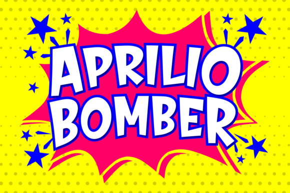Aprilio Bomber: A Script Font with Striking Character