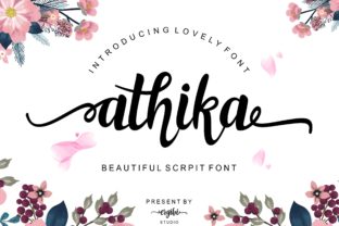 Athika Script Font: Crafting Elegant Brand Identities