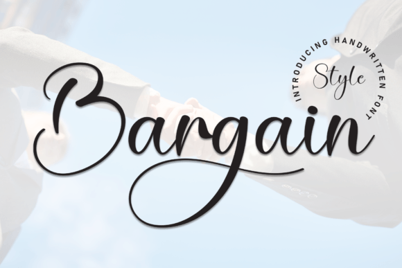 Bargain: A Stylish Script Font for Modern Projects