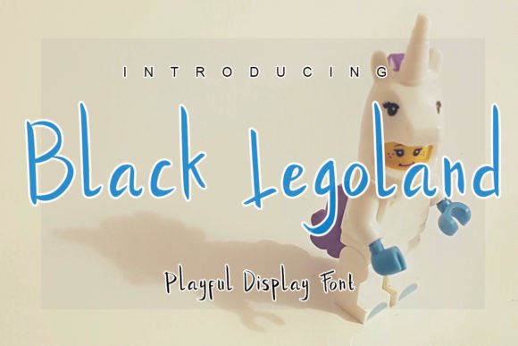 Black Legoland: A Cool Script Font for Modern Creators