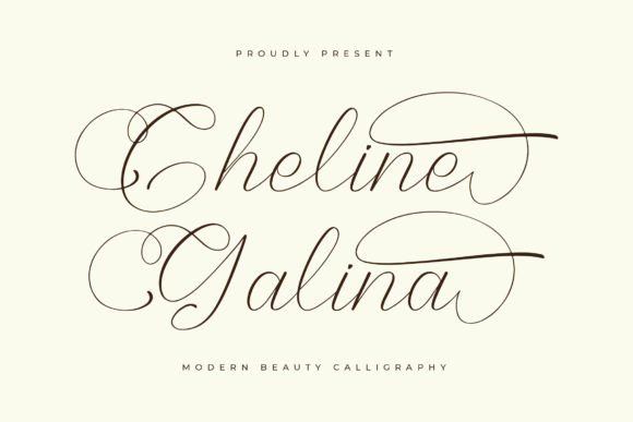 Cheline Galina: Crafting Elegance with Modern Beauty Calligraphy