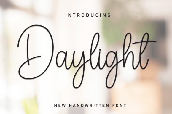 Daylight: The Elegant Script Font for Modern Design