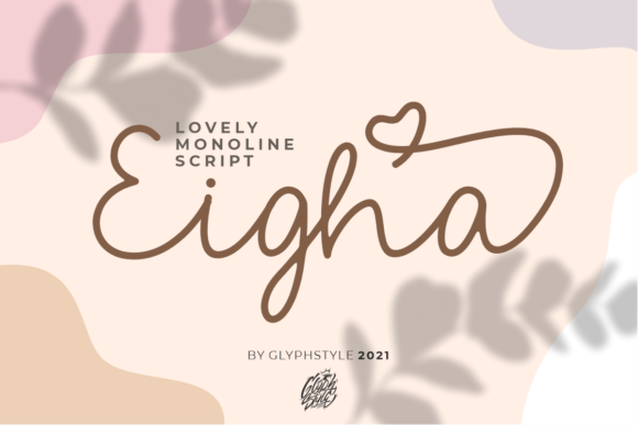 Eigha: The Script Font Blending Timeless Elegance with Modern Utility