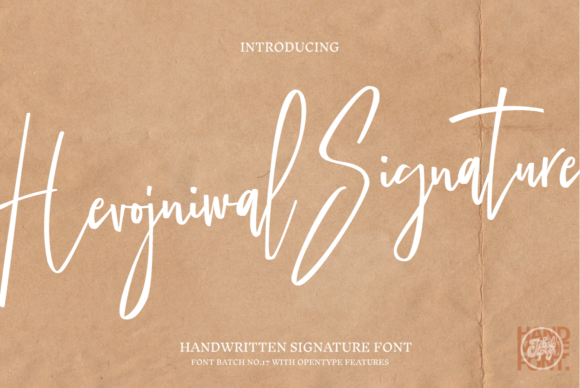Hevojniwal Signature: A Modern Script for Elegant Design