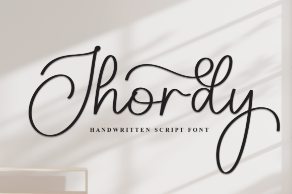 Jhordy: The Script Font for Modern Elegance