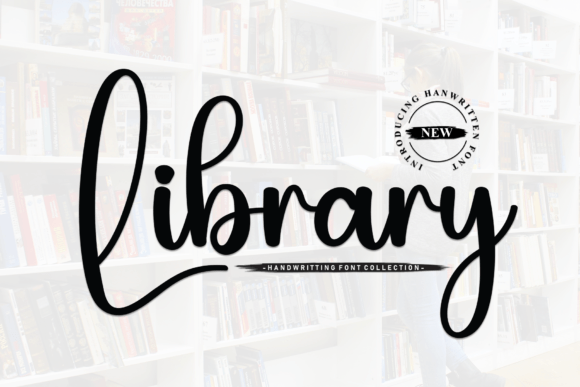Library: A Script Font with Timeless Elegance
