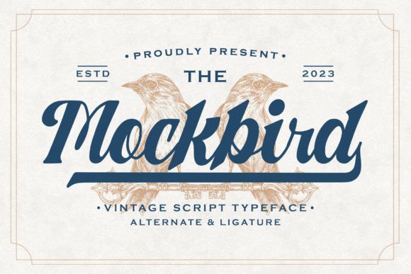 Mockbird: Capturing Vintage Charm in Your Designs