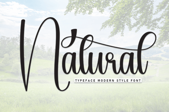 Natural: A Handwritten Font for Authentic Branding