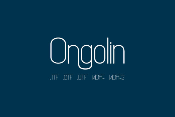Ongolin: The Sweet Script for Modern Design Projects