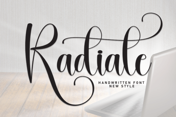 Radiate Font: A Stylish Script for Elegant Projects