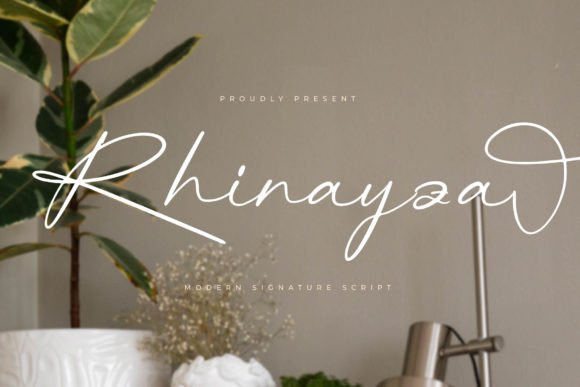 Rhinayza: A Modern Script for Elevated Branding