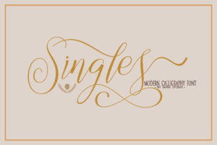 Singles: A Classic Script for Timeless Elegance