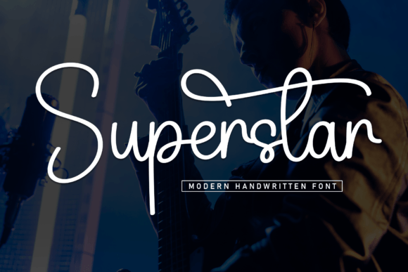 Superstar: A Stylish Script for Modern Design